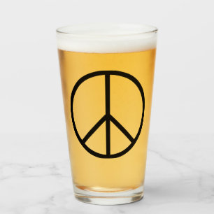 Peace (CND) Glass