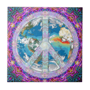 Peace - Coexist Tile