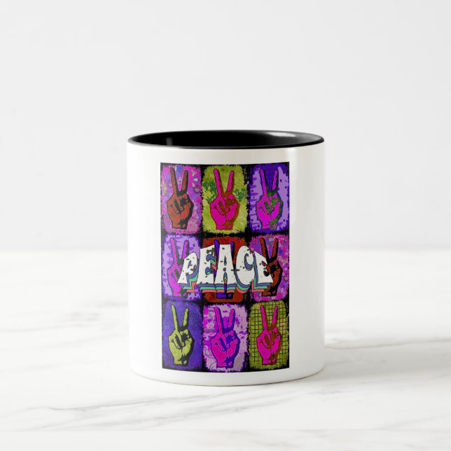 Peace Coffee Mug (Center)