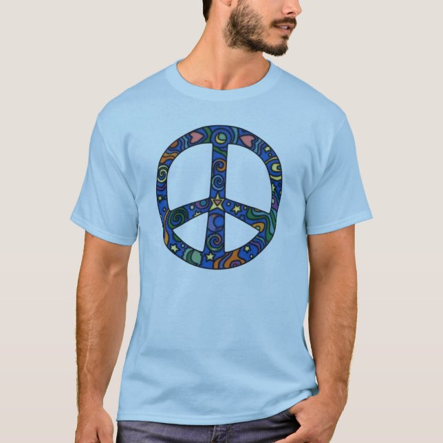 Peace Colours T-Shirt (Front)
