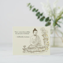 Peace comes from within Buddha 