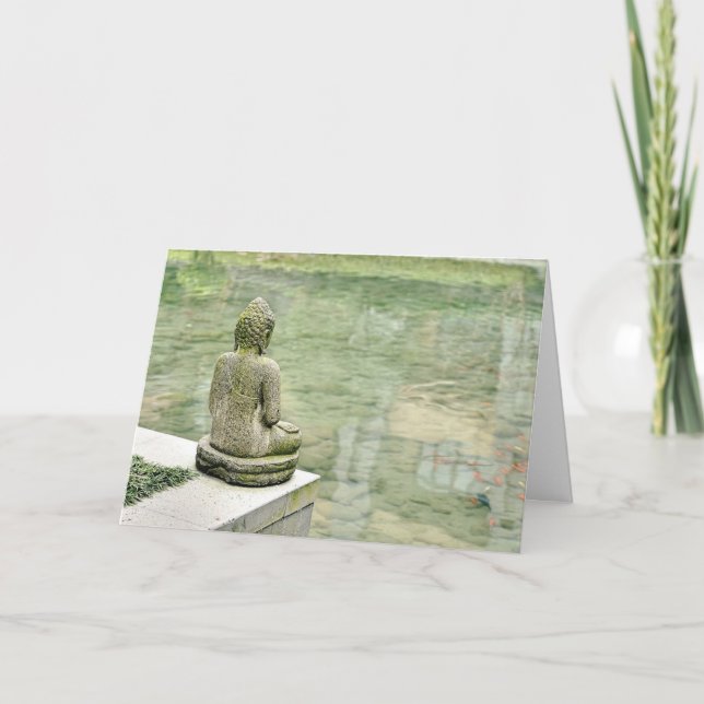 Peace comes from within. Buddha Quote Card (Front)