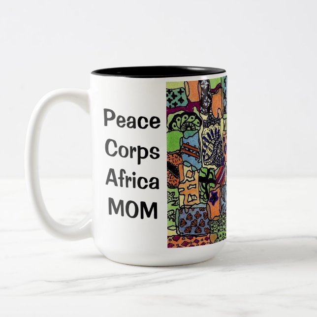 Peace Corps Africa Mum Mug (Left)