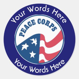 Peace Corps Custom Sticker