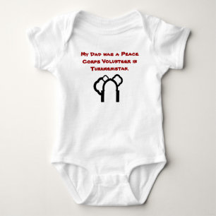 Peace Corps Dad Baby Bodysuit