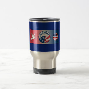Peace Corps Dove Shield Travel Mug