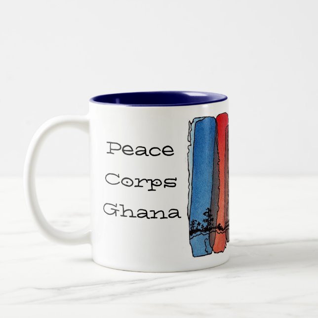 Peace Corps Ghana Mug (Left)