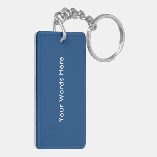 Peace Corps VVV Universal Shield Key Ring (Back Left)