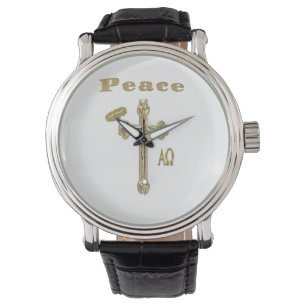 peace cross watch