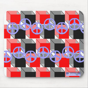 Peace Cubes Mousepad