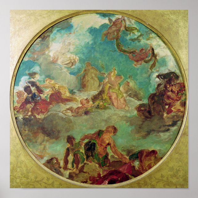 Peace Descending to Earth Poster (Front)