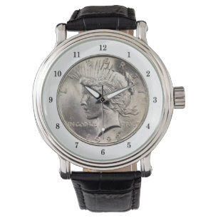 Peace Dollar Wrist Watch