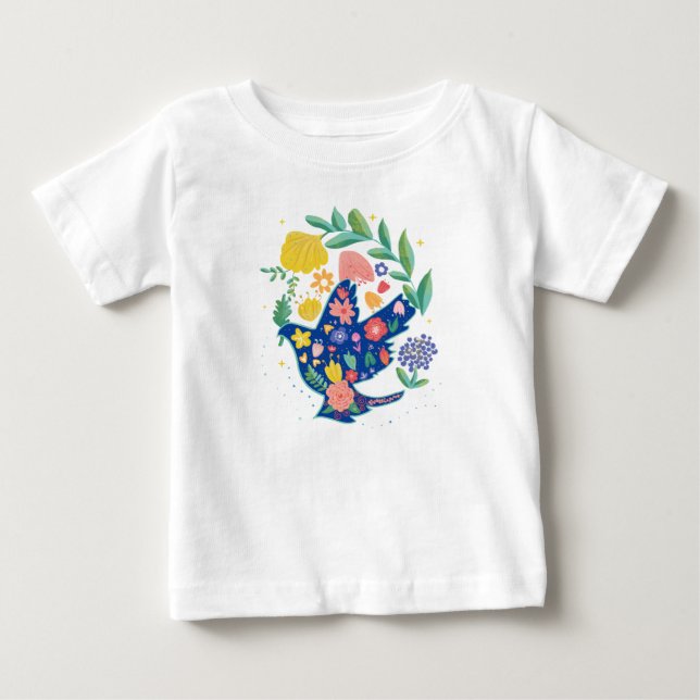 Peace Dove Baby T-Shirt (Front)