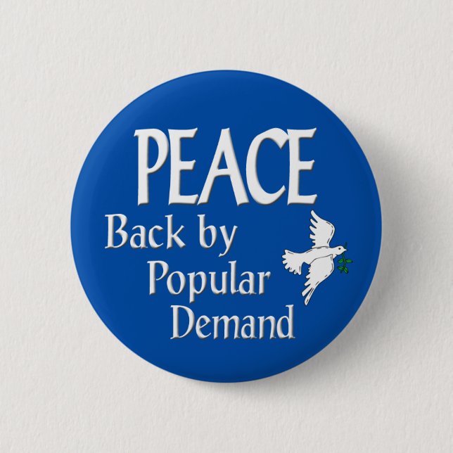 Peace Dove button (Front)