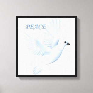 PEACE DOVE CANVAS PRINT