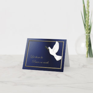 Peace Dove Christmas Card