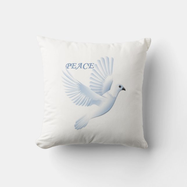 PEACE DOVE CUSHION (Front)