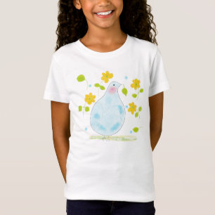Peace Dove flowers girl shirt by OR Designs