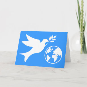 Peace Dove Holiday Card