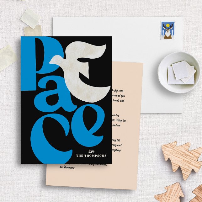 PEACE Dove Holiday Card (Creator Uploaded)