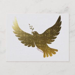 Peace Dove  Invitation Postcard
