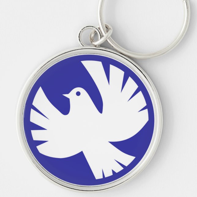 PEACE DOVE KEY RING (Front)