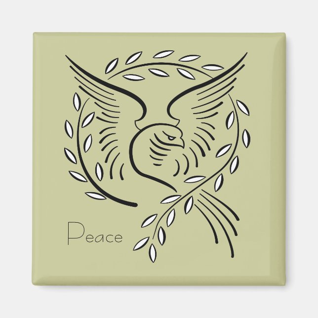 Peace Dove Magnet (Front)