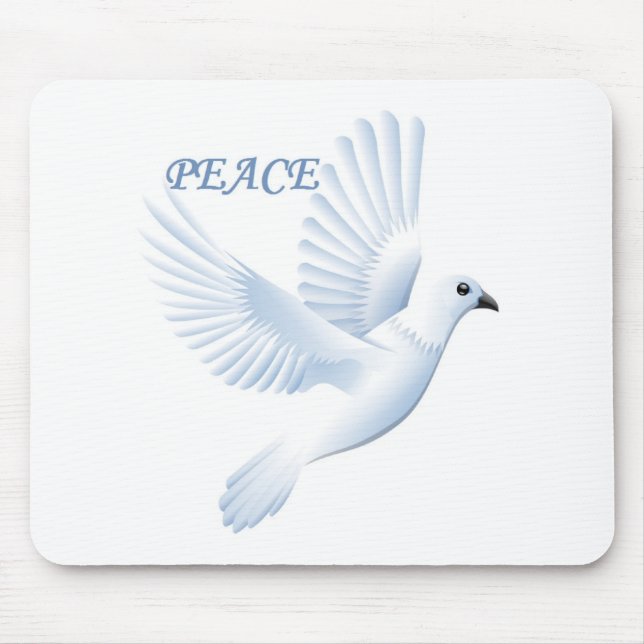 PEACE DOVE MOUSE MAT (Front)