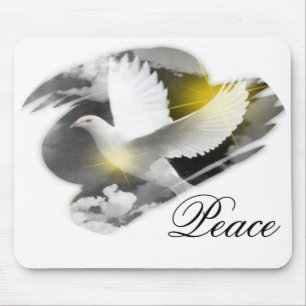 Peace Dove Mouse Mat