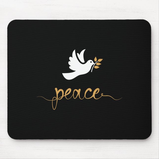 Peace Dove  Mouse Mat (Front)