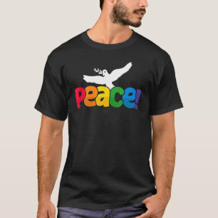 Peace Dove Peace No War T-Shirt