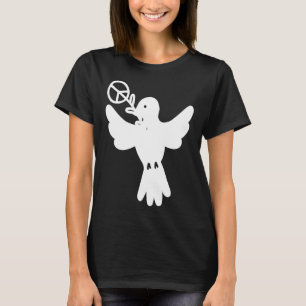 Peace Dove Peace Sign White Dove Peace T-Shirt