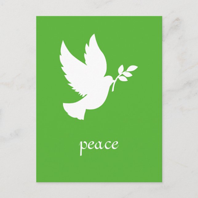 Peace Dove Postcard (Front)