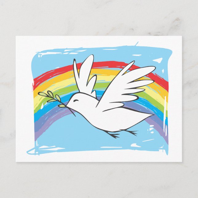 Peace Dove Postcard (Front)