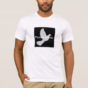 Peace Dove/ Quote Men's T-Shirt