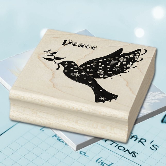 Peace Dove Rubber Stamp (Creator Uploaded)