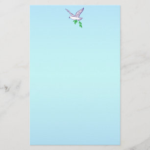 Peace Dove Stationery