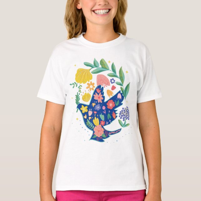 Peace Dove  T-Shirt (Front)