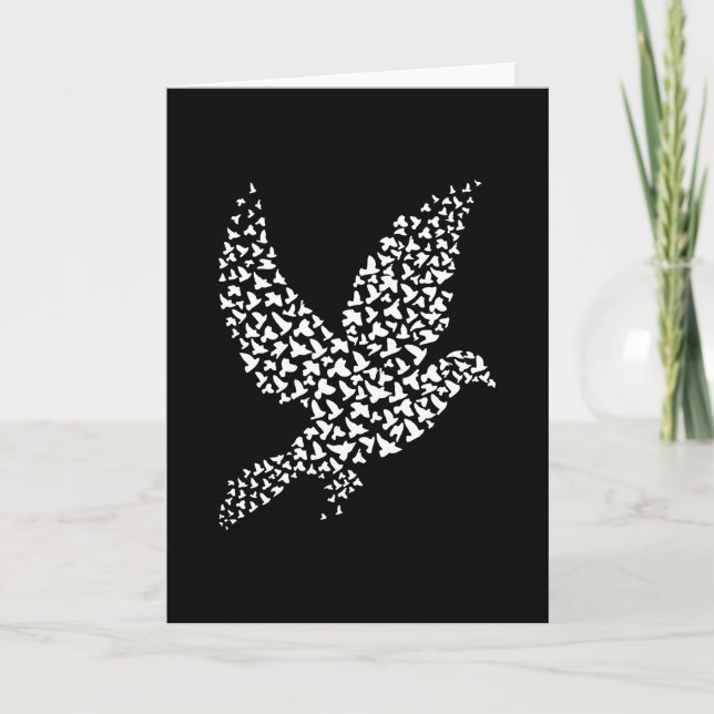 Peace Dove World Peace Card (Front)