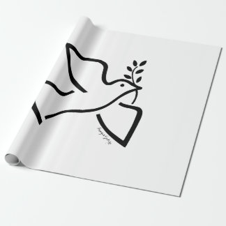 Peace Dove Wrapping Paper