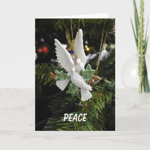 Peace Doves Holiday Card