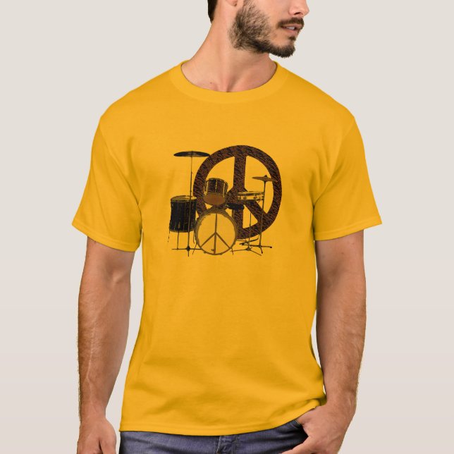 Peace Drums T-Shirt (Front)