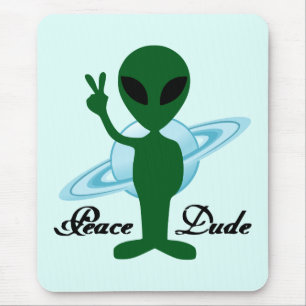 Peace Dude Mouse Mat