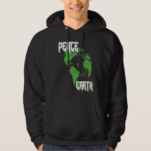 Peace Earth 5 Percent Black Woman Allah 7 Hoodie