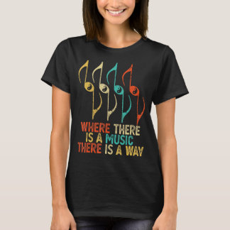 Peace Equality Vintage Retro Music Inspirational M T-Shirt