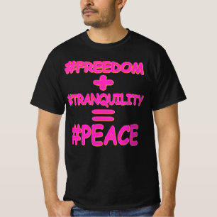 "PEACE EQUATION" Cute Design. Buy Now T-Shirt