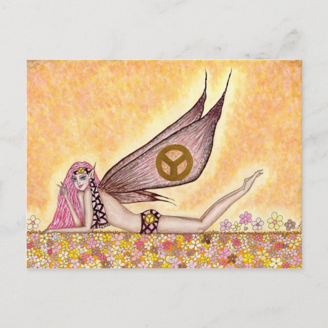 Peace Faery Postcard (Front)