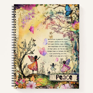 Peace Fairy Notebook