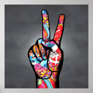 Peace Finger Sign