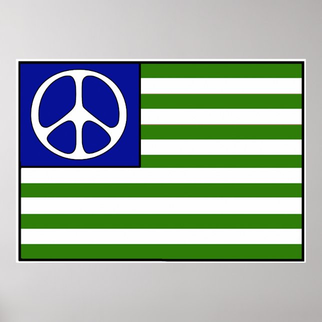 Peace Flag Poster (Front)